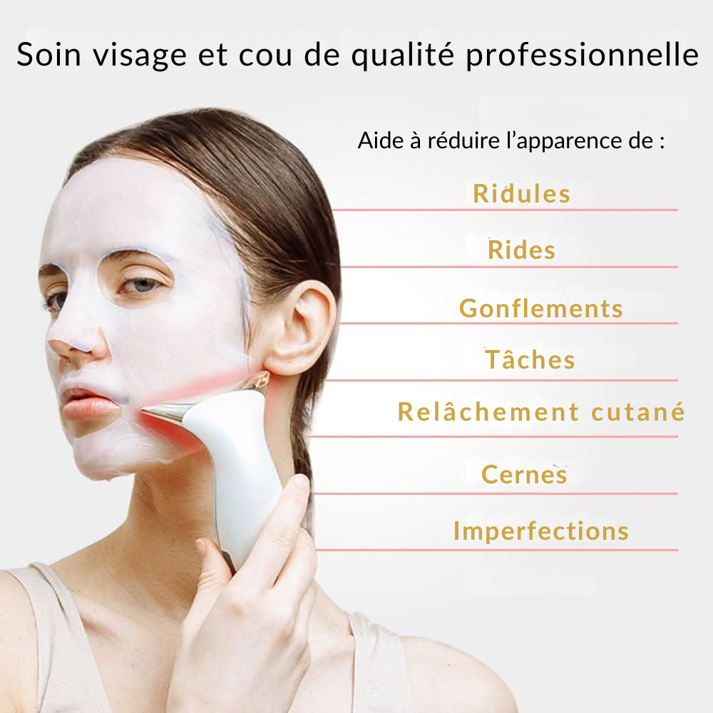 SilkiSculpt™ - Lifting Luminothérapie Visage & Cou
